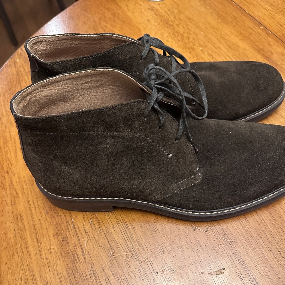 Men's Suede Chukka Boots - chocolate brown